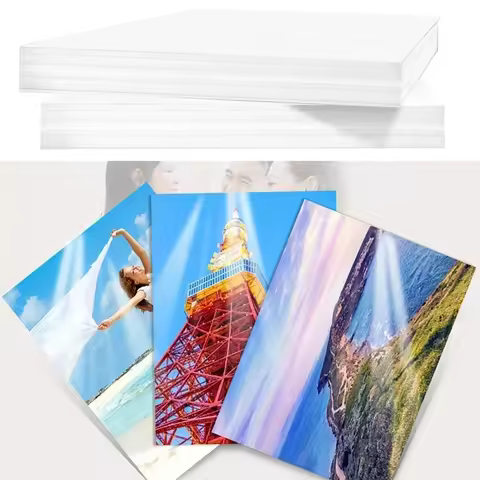 High Gloss Photo Paper 3R 4R 5R 6R 8R A3 A4 A5 A6 Glossy Single-Sided Photo Paper 180/200/230/260G P
