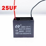Fan Capacitor CBB61 AC 450V 50Hz Kapasitor Motor Fan Air Conditioning Exhaust 10uf 12uf 14uf 15uf 16