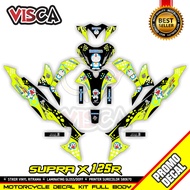 Decal Supra X 125 R Modif Keren Stiker Supra X 125 R Full Body Striping Supra X 125 R Variasi Keren 