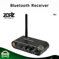 Bluetooth Receiver Zorz TO1 Hi-Fi Player Bluetooth 5.1 ตัวรับส่ง Bluetooth AUX 3.5 mm. Optical USB ต
