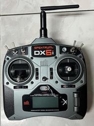 (大樹的家):近全新SPEKTRUM DX6i 2.4G 6動DSMX/DSM2系統遙控器(左手油門)大特價