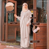 [READY STOCK] HAURABELLE | DAYANG KAFTAN IRONLESS SEDONDON BRIDESMAID MURAH SIZE S - 2XL (ORI 100% H