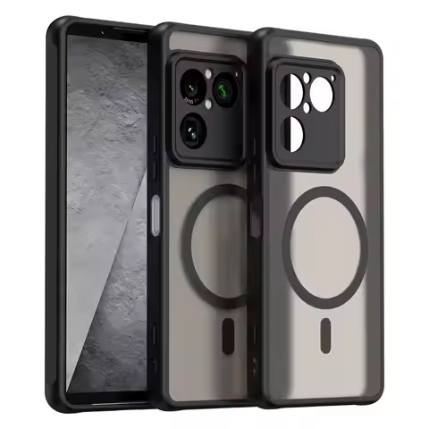 For Xperia 1 VIII Matte Case, Compatible with MagSafe Drop Protection Slim Protection Translucent Co