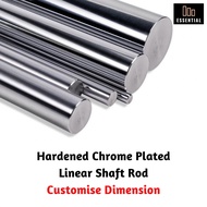 Customise Linear Bearing Shaft Rod Bar Hardened Chrome Shaft Plated #45 Steel S45C/S48C
