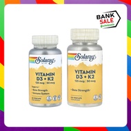 Solaray Vitamin D3 + K2