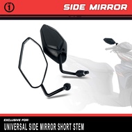 TOP 1 PH UNIVERSAL SIDE MIRROR SHORT STEM FOR MOTORCYCLE 5726