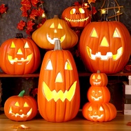 Halloween Light-Up Large Pumpkin Ornament Mall Yard Outdoor Scene Decoration

 WB1B