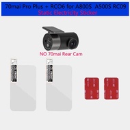 2PCS RC06 RC09 For  70MAI Rear Cam 4K Car DVR Rearview Cam 70Mai Pro Plus + RCO6 For A800S & A500S R