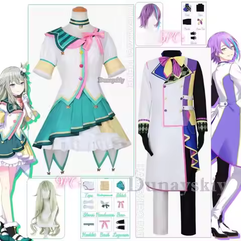 Kusanagi Nene Game Project Sekai Colorful Stage! Kamishiro Rui Cosplay Costume PJSK for Carnival Hal