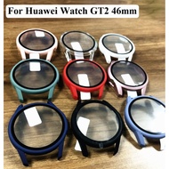 Huawei Watch GT 2 Case Tempered glass PC Hard Full covered Protective Cover for Huawei gt 2 46mm / 42mm shockproof case for Huawei Watch GT2 46mm / Huawei GT 2e Case