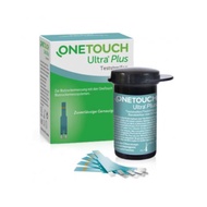 แผ่นตรวจน้ำตาล Onetouch Ultra Plus 25 ชิ้น / 50 ชิ้น แผ่นตรวจเบาหวาน แถบตรวจน้ำตาล ใช้เวลาในการอ่านค