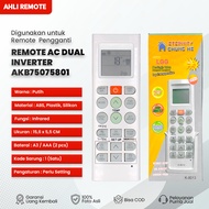Remote AC LG Dual Inverter AKB75075801 + Bonus Bracket /  Remote AC LG Dual Inverter