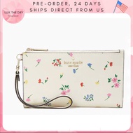 Pre-order: Kate Spade Staci Garden Bouquet Boxed Zip Wristlet KB588