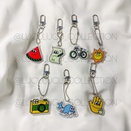 GANTUNGAN Acrylic Keyring Charm NCT Cafe 7 Dream Acrylic Keychain/ NCT Dream Cafe 7 Dream