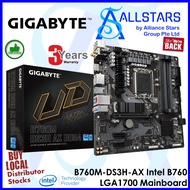 (ALLSTARS : DIY Mainboard PROMO) Gigabyte B760M-DS3H-AX Intel B760 LGA1700 Mainboard (B760M DS3H AX)