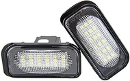 2 x 18SMD L/ED Number Plate Light for M-ercedes B-enz C-Class W203 Saloon SL Class R230 CLK Class W2