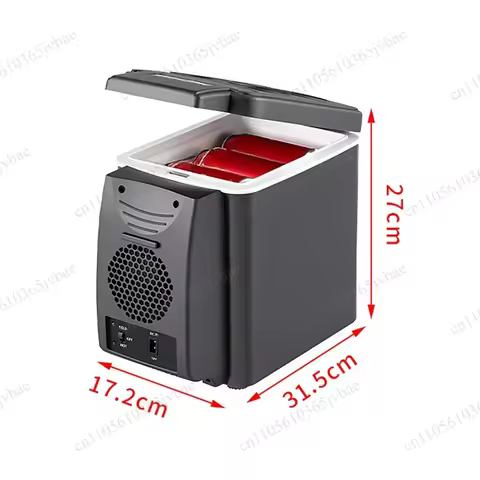 Heating Refrigerator Portable Heating Box 6L8L Car, Multi-functional Mini Refrigeration