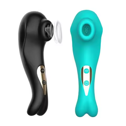 Women's 10-Suction Clitoris Stimulator Vibrator 10 Frequencies USB Rechargeable 100% Waterproof Eco-
