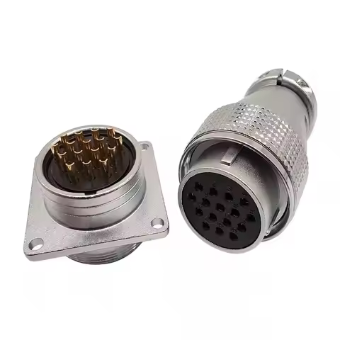 PLS28 P28-2/3/4/5/7/8/10/12/16/17/20/24/26 Pin Aviation Plug Connector WS28 Male Female Connector Pl
