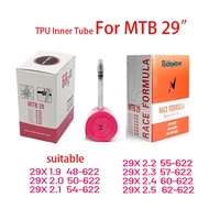 RideNow TPU MTB Bike Inner Tube 29x1.9 2.0 2.1 2.2 2.3 2.4 2.5 Inch Valve 45MM Mountain Bicycle Tube