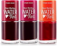 Etude House Dear Darling Water Tint 3 Color SET 9.5g x 3color | Bright Vivid Color Lip Tint with Moi