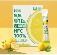 AA - 【韓國城】New Nature Organic Lemon Juice NFC健康飲料 有機農檸檬汁（可添加烹飪） NFC 20mlx14包 (平價)