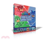 109975.PJ Masks Take-Along Adventures!: Catboy Does It Again; Meet PJ Robot!; Mystery Mountain Adventure!; PJ Masks Save the School!; Meet the Wolfy Kids!; PJ Masks Save the Sky