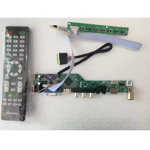 Control Board Monitor Kit for NT156WHM-N50 NT156WHM-N10 TV+HDMI+VGA+AV+USB LCD LED screen Controller