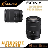 Sony E 18-135mm f/3.5-5.6 OSS Lens(SONY MALAYSIA WTY)
