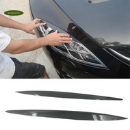 for Mazda 6 GH/Atenza 2008-2012 Carbon Fiber Car Sticker Front Headlights Eyebrow Eyelid Trim Cover Accessories