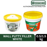 Wessbond Putty Filler White 0.5/1.5 Kg