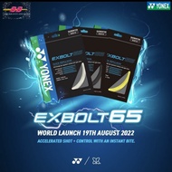 Original Yonex Badminton Strings EXBOLT 65 SP Strings