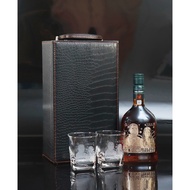 1987fc Wine Bottle Carving Taimo 15th Double Cup Set Customized Father's Day Birthday Gift/Housewarm