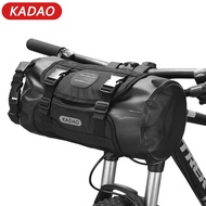 KADAO  waterproof handlebar bag 11L Universal bicycle handle bar bag bike bag mountain bike folding bike front bag Reflective Bike Accessories bag