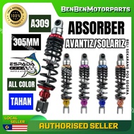 ESPADA Yamaha EGO EGOS EGO LC S Solariz Avantiz Gas Monoshock Scooter Absorber 305MM Mono Shock EGO 