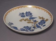 麥森 Meissen Wall Plate 麥森印度藍花金竹掛盤