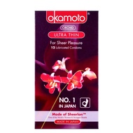 Okamoto Orchid Ultra Thin Condoms 12s