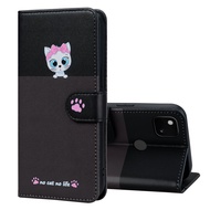 Fashion Cute Animals PU Leather Case Google Pixel 4A Flip Cover Pixel4A Magnetic Buckle Wallet Casing Card Holder Stand