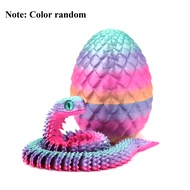 3d Printed Toys Home Decoration Desktop Decorations Anime Figures Articulating 3D Printing Snake Egg