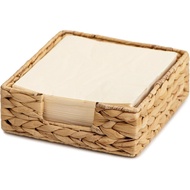 Straw StrawWorks Water-Cooled Towel Rack, Rattan Napkin Basket for Restaurant, Rattan Napkin Rack fo