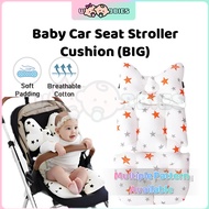 👶🏻Woobbies Multipurpose Big Baby Stroller Cushion Car Seat Eating Chair Cushion Seat Pelapik Tilam K