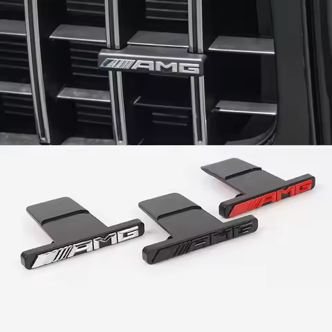 Car Front Grill Badge Emblem Sticker for Mercedes benz W212 W213 W202 W211 W176 W210 W205 Gla Glc Cl