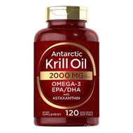 Minyak krill Antartika 2000mg /20 Softgels ga 3 dengan Astaxanthin XREL