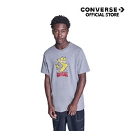 CONVERSE เสื้อ Munchies Chevron Tee Grey Grey ผู้ชาย 132T094AM_S6GYXX