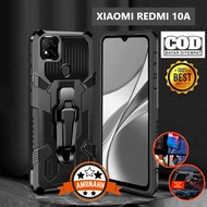 CASE HP XIAOMI REDMI 10A / REDMI 9C CASE HP CASING STANDING BACK KLIP HARD CASE ROBOT NEW COVER ROB