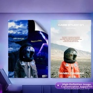 D-Daniel Caesar Music Album Freudian Painting Calligraphy HD Canvas Poster Crease Free Waterproof Al
