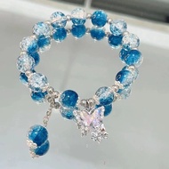 【COD】Hot Sale Pearl Bracelet Handmade for Women Butterfly Jewelry Girlfriend Gift