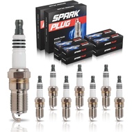 ENA Set of 8 Iridium Spark Plug Compatible with Ford Lincoln Mercury Mazda Cadillac Crown Victoria E