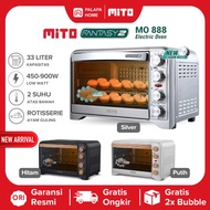 Oven Listrik Mito MO - 888 Fantasy Panggangan Kapasitas 33 Liter Daya 450 Watt Garansi Resmi Mito MO888 Mitochiba