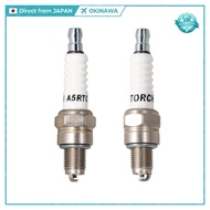 Replace two TORCH A5RTC plugs with NGK CR5HSB, BRISK NAR17/NAR17C Japan